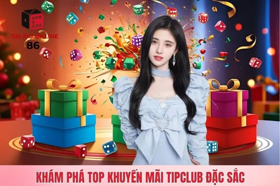 Khám phá top khuyến mãi Tipclub đặc sắc dành cho tài xỉu