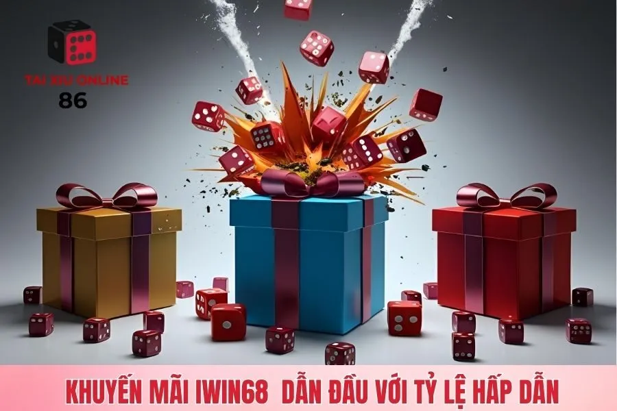 Khuyến mãi Iwin68 - Dẫn đầu với tỷ lệ hấp dẫn