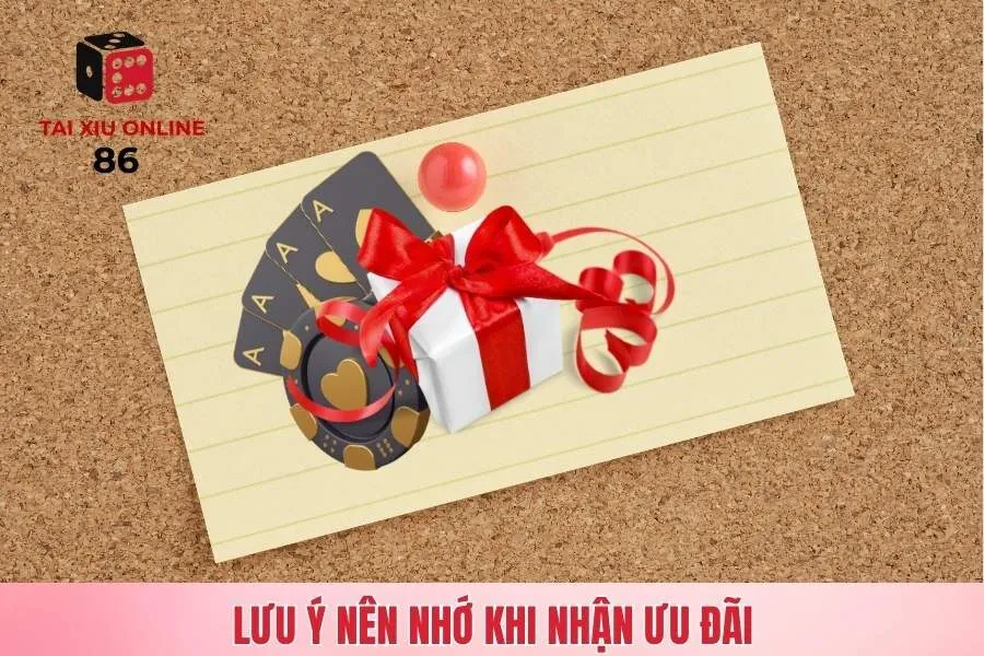 Lưu ý nên nhớ khi nhận ưu đãi